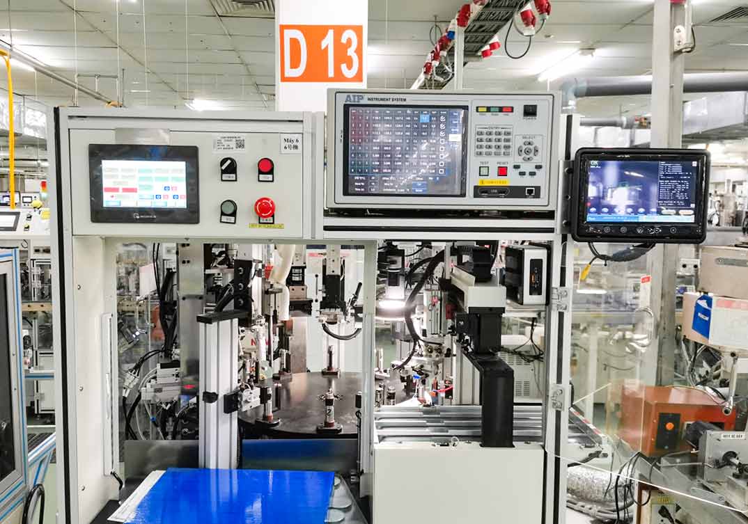 小家電電機測試臺國外應用現(xiàn)場